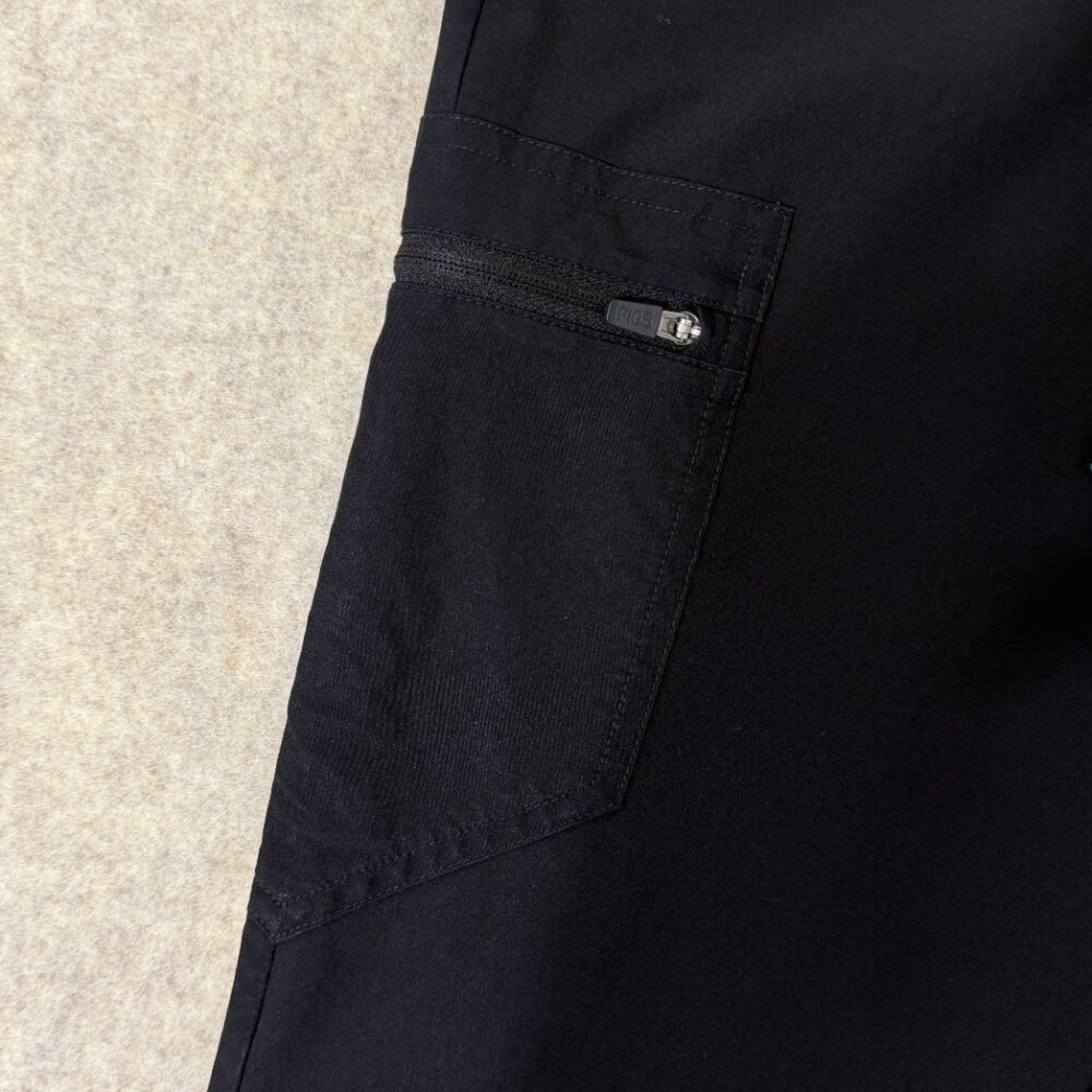 FIGS Black Jogger Scrub Pants XS Technical Collection Medical Nurse - Picture 8 of 16